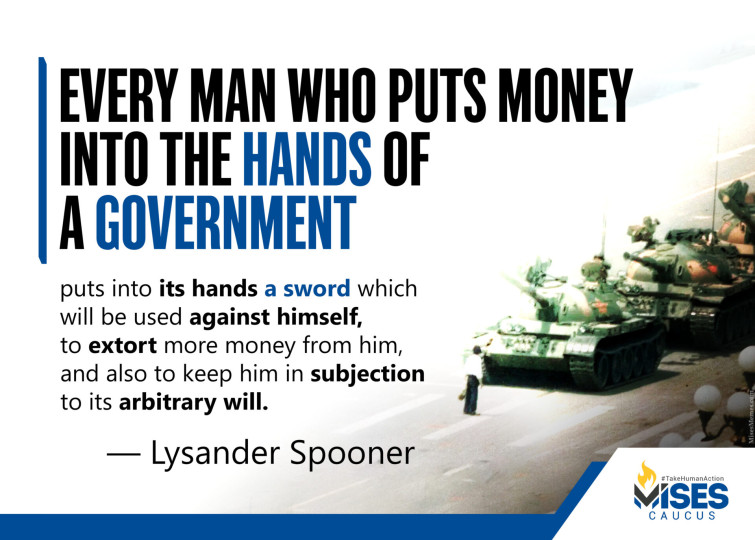 F1427: Lysander Spooner - Money in the Hands of Government