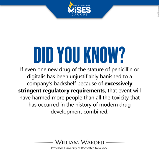 F1368: William Warded - Excessive Regulations in Drug Development