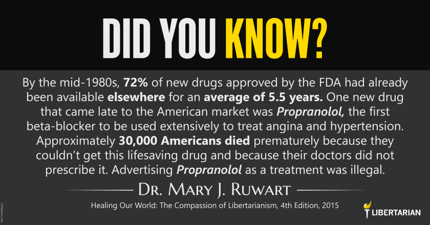 LW1370: Mary Ruwart – Slow Drug Approval in America
