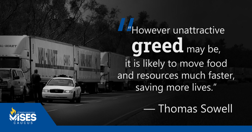 W1015: Thomas Sowell - Greed is Unattractive