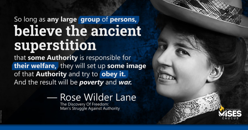 W1044: Rose Wilder Lane - Ancient Superstition of Authority