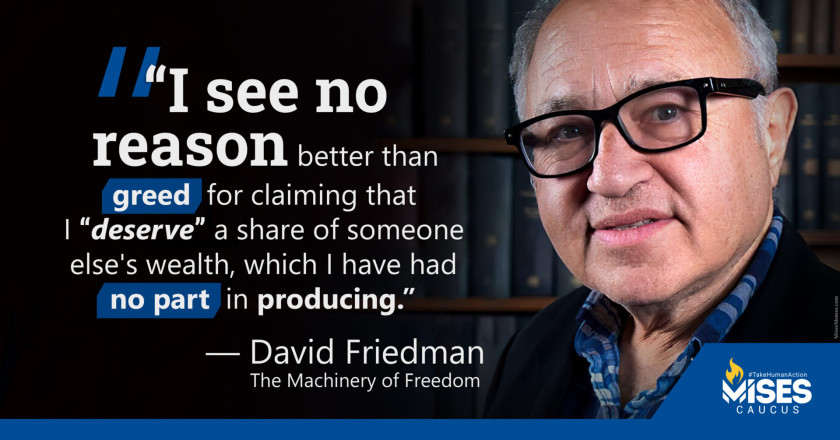 W1065: David Friedman - Share in Someone's Wealth