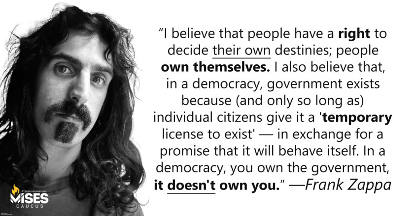 W1132: Frank Zappa - The Government Doesn't Own You