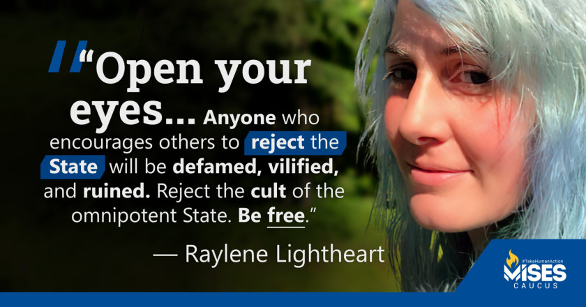 W1138: Raylene Lightheart - Reject the Cult of the Omnipotent State