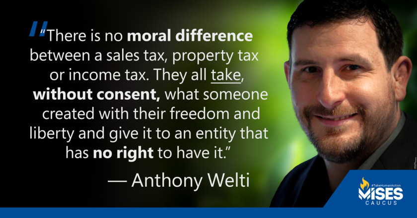 W1140: Anthony Welti - No Moral Difference in Different Kinds of Taxes