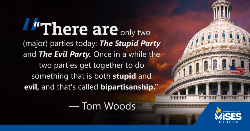W1162: Tom Woods - The Stupid Party and The Evil Party