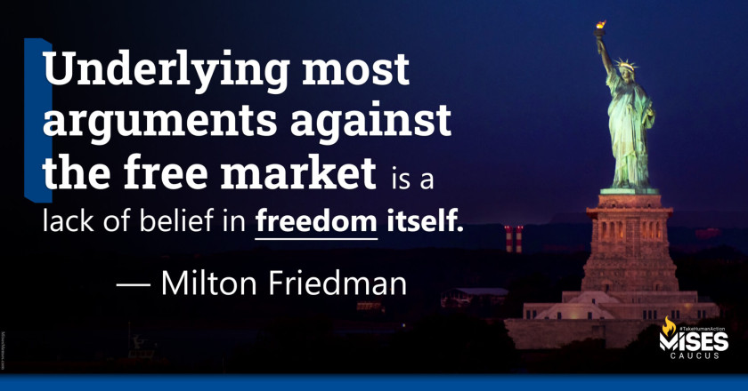 W1172: Milton Friedman - Lack of Belief in Freedom Itself