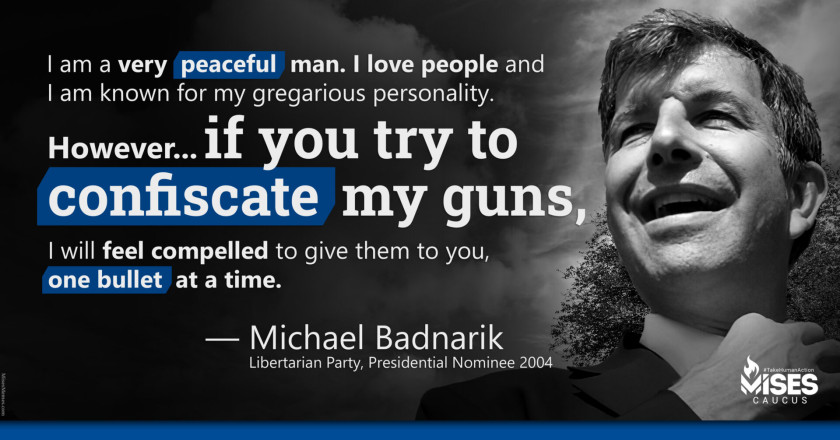 W1178: Michael Badnarik - I Am a Very Peaceful Man