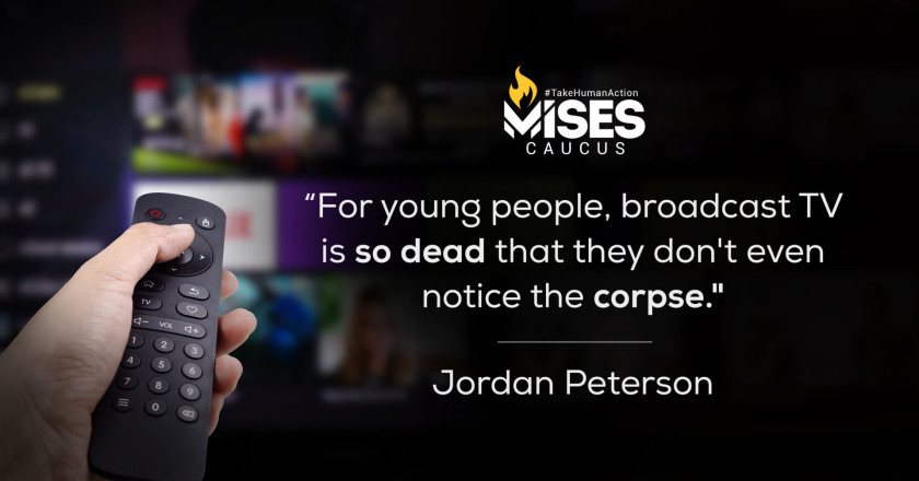 W1187: Jordan Peterson - Broadcast TV is Dead