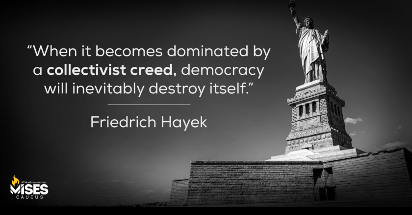 W1188: Friedrich Hayek - Democracy will Inevitably Destroy Itself