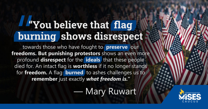 W1219: Mary Ruwart - Punishing Flag Burning