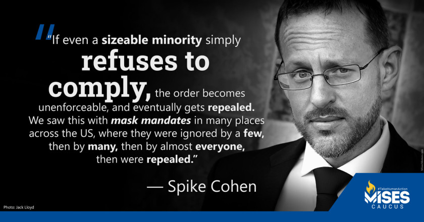 W1220: Spike Cohen - If a Sizeable Minority Refuses to Comply