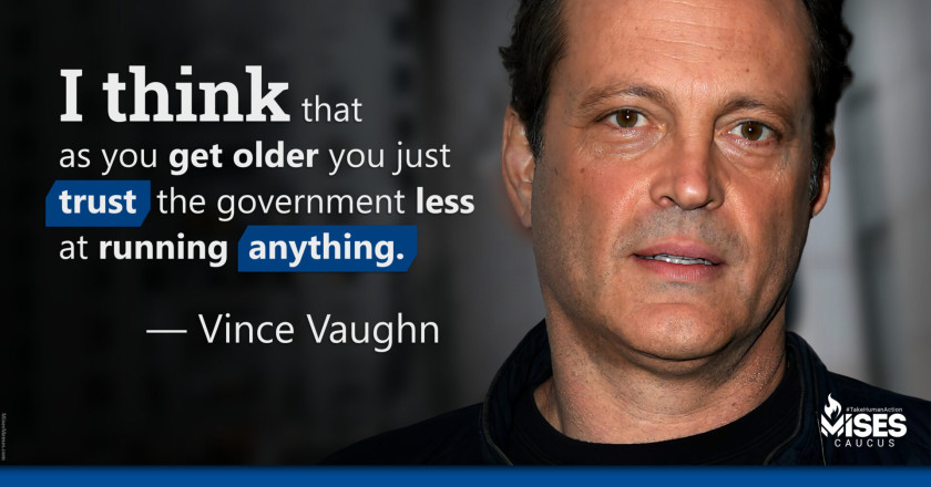 W1232: Vince Vaughn - As You Get Older You Trust the Government Less
