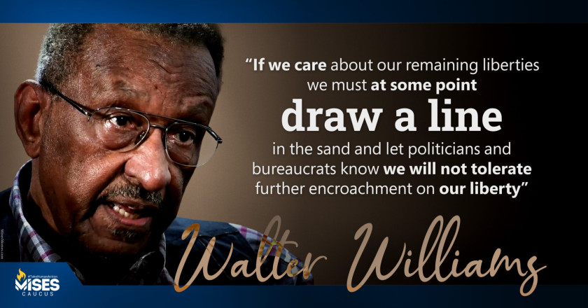 W1235: Walter Williams - Draw a Line in the Sand
