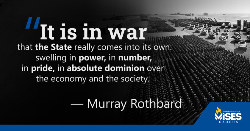 W1250: Murray Rothbard - War Increases State Power