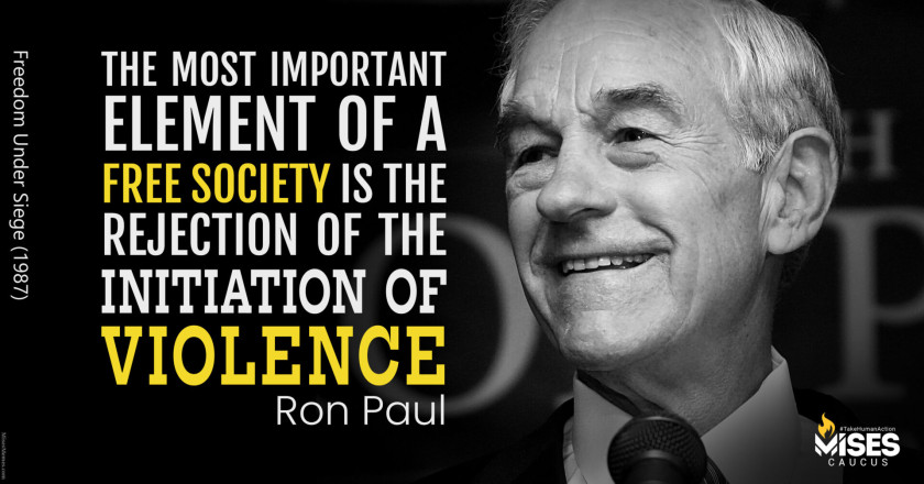 W1256: Ron Paul - Rejection of the Initiation of Violence