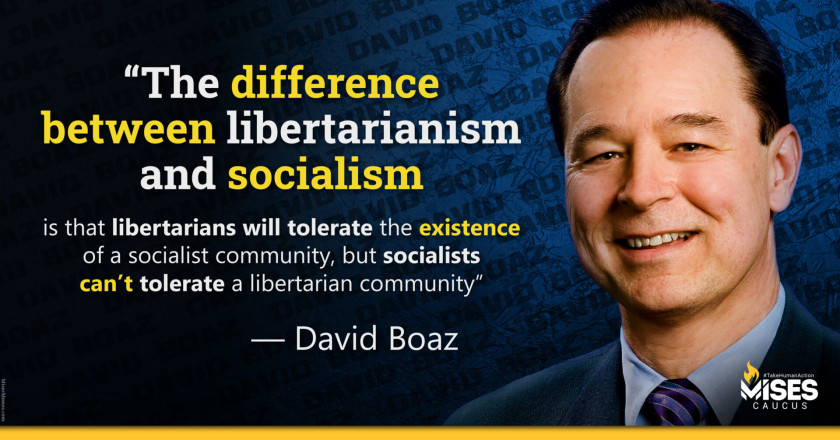 W1272: David Boaz - Libertarianism and Socialism