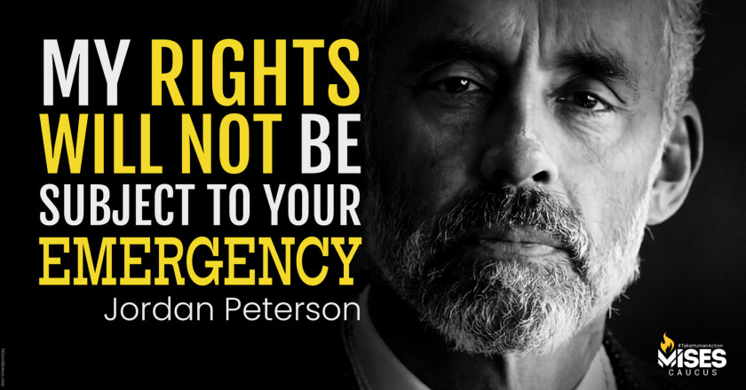 W1282: Jordan Peterson - My Rights and Your Emergency
