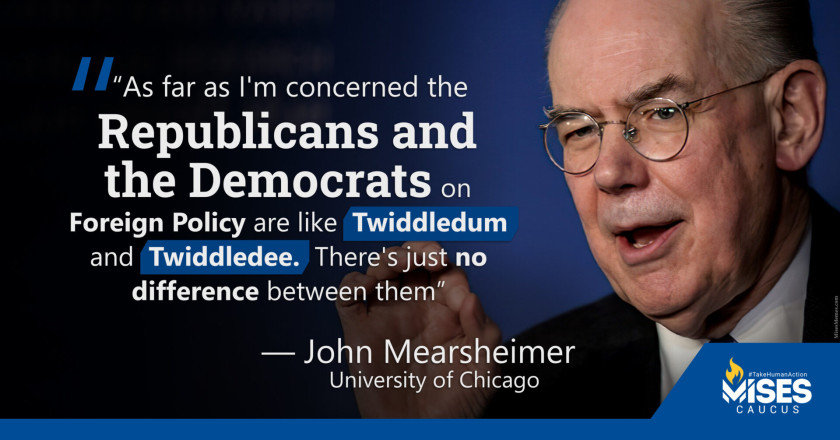 W1329: John Mearsheimer: Twiddledum and Twiddledee