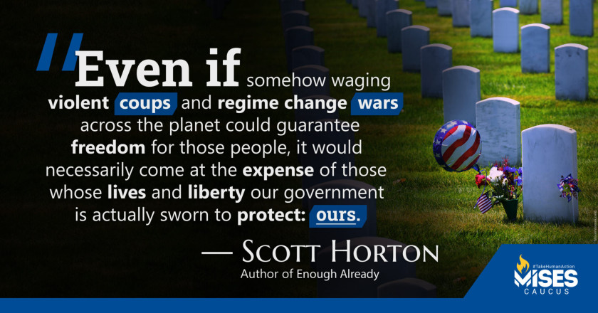 W1343: Scott Horton – It Would Be At the Expense of Our Liberty