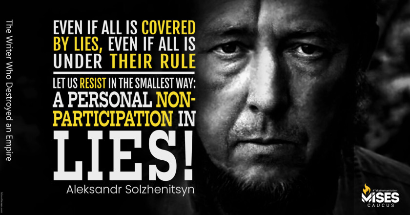 W1371: Aleksandr Solzhenitsyn – Non-Participation in Lies