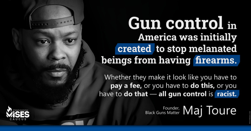 W1401: Maj Toure - All Gun Control is Racist