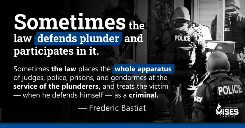 W1413: Frederic Bastiat - The Law Defends Plunder