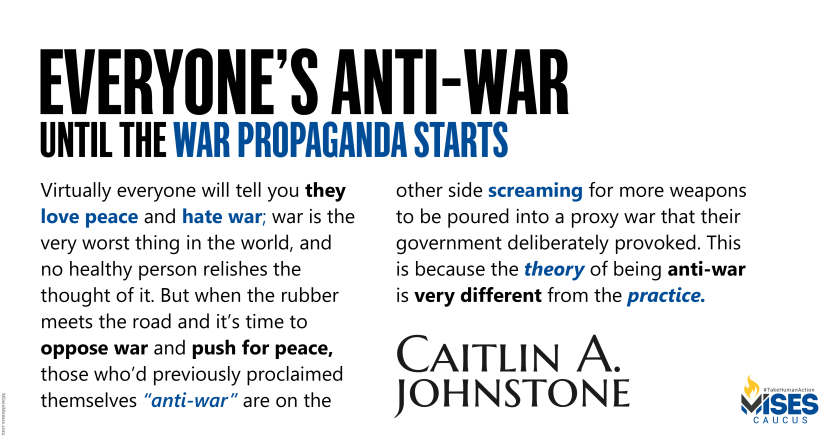 W1419:  Caitlin Johnstone - Being Anti-War
