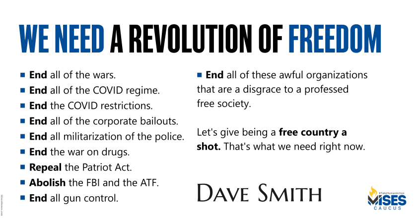 W1435: Dave Smith – Revolution of Freedom