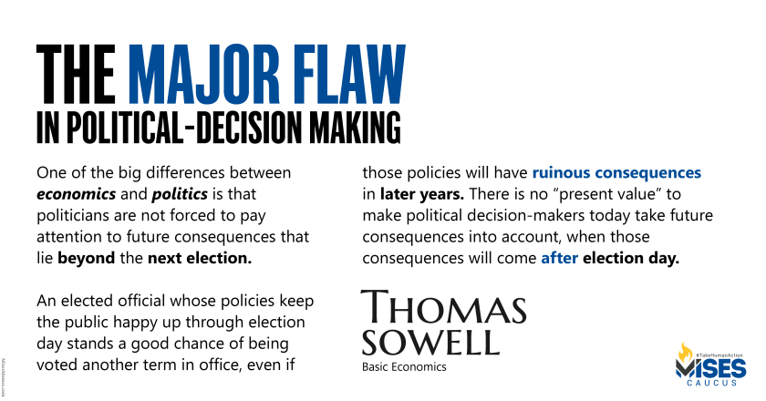 W1441: Thomas Sowell - The Major Flaw in Politics