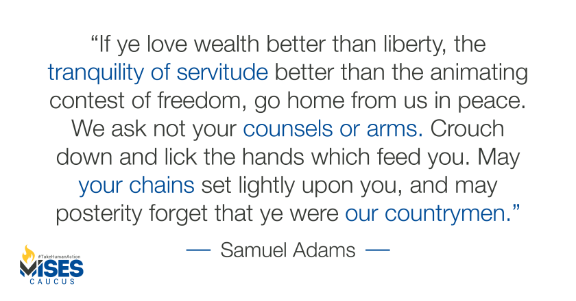W1078: Samuel Adams - Tranquility of Servitude