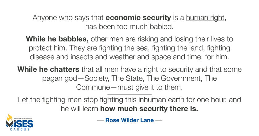 W1100: Rose Wilder Lane - Economic Security and Human Rights