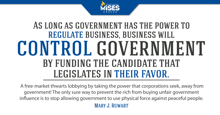 W1102: Mary J. Ruwart - Business will Control Govt