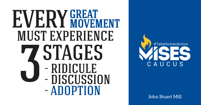 W1181: John Stuart Mill - Every Great Movement Must Experience 3 Stages