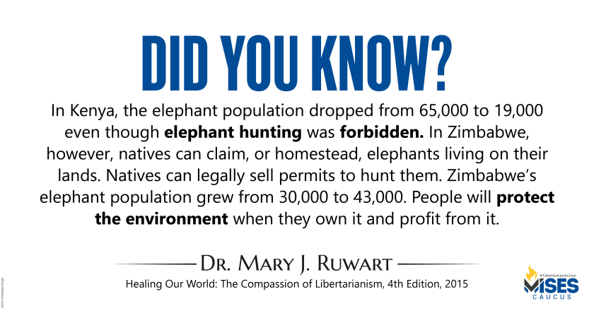 W1357: Mary Ruwart - Zimbabwe's Elephants