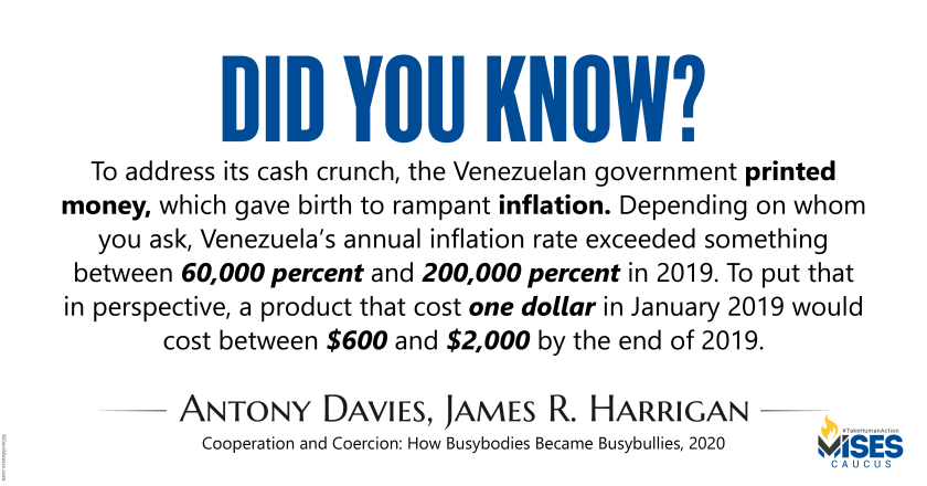 W1364: Antony Davies - Venezuelan Inflation