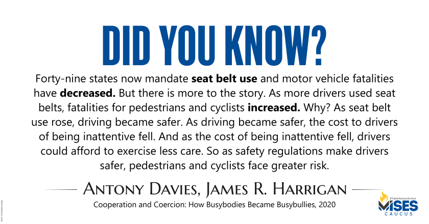W1366: Antony Davies - Seat Belt Laws