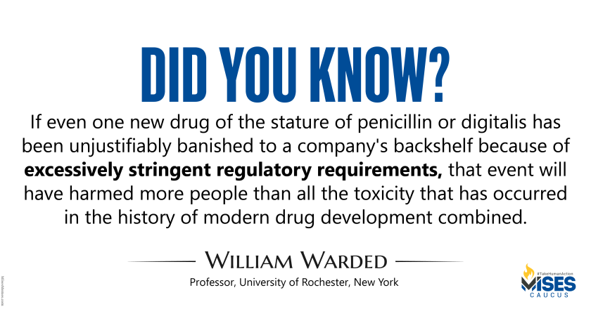 W1368: William Warded - Excessive Regulations in Drug Development