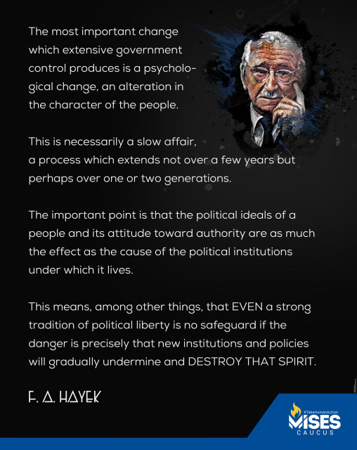 F1019: F.A. Hayek - Psychological Change