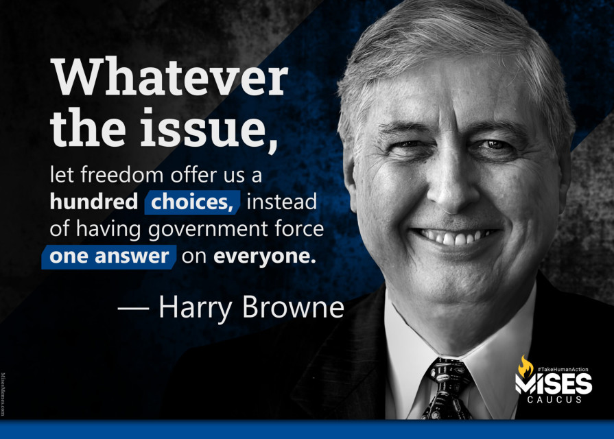 F1040: Harry Browne - Freedom Offers a Hundred Choices