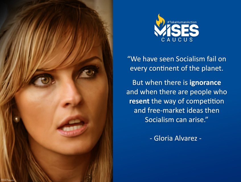 F1041: Gloria Alvarez - Socialism Has Failed