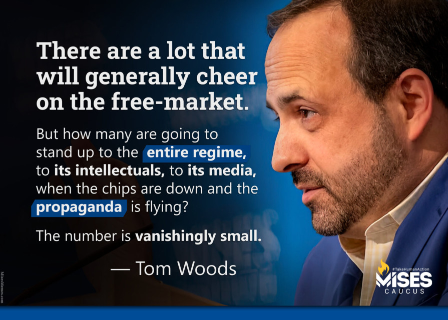 F1043: Tom Woods - Stand Up to Propaganda