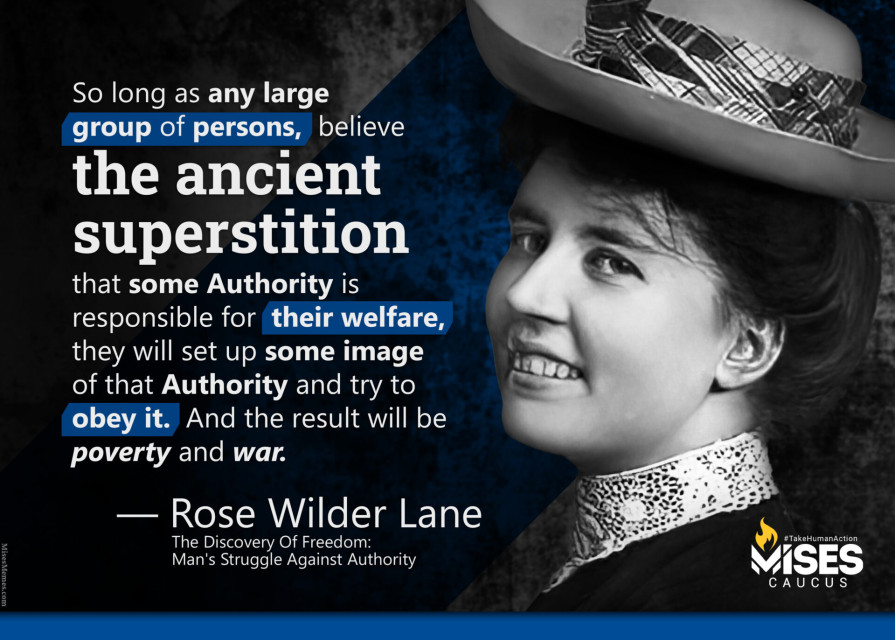 F1044: Rose Wilder Lane- Ancient Superstition of Authority