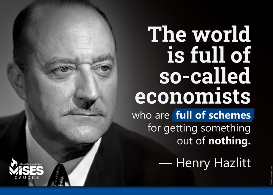 F1058: Henry Hazlitt - Something Out of Nothing