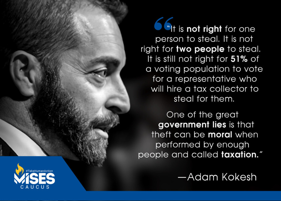 F1062: Adam Kokesh - Taxation is Theft