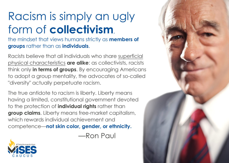 F1064: Ron Paul - Racism is Collectivism