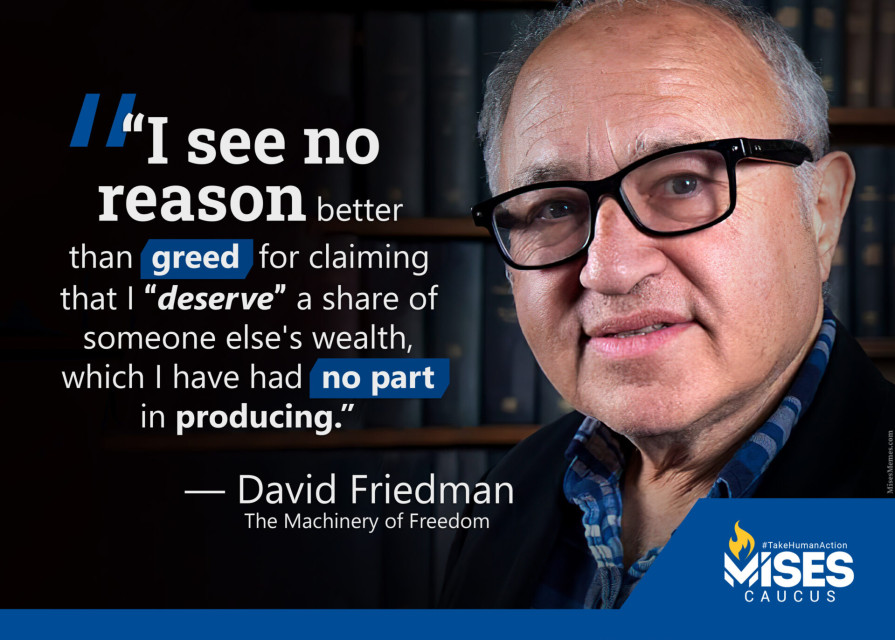 F1065: David Friedman - Share in Someone's Wealth