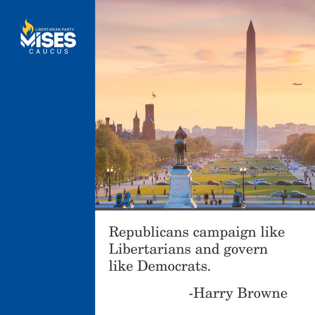 F1097: Harry Browne - Republicans Govern like Democrats