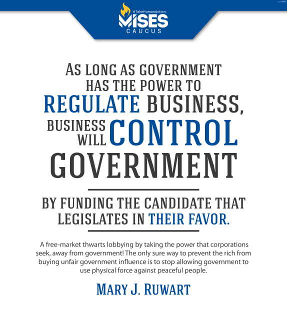 F1102: Mary J. Ruwart - Business will Control Govt