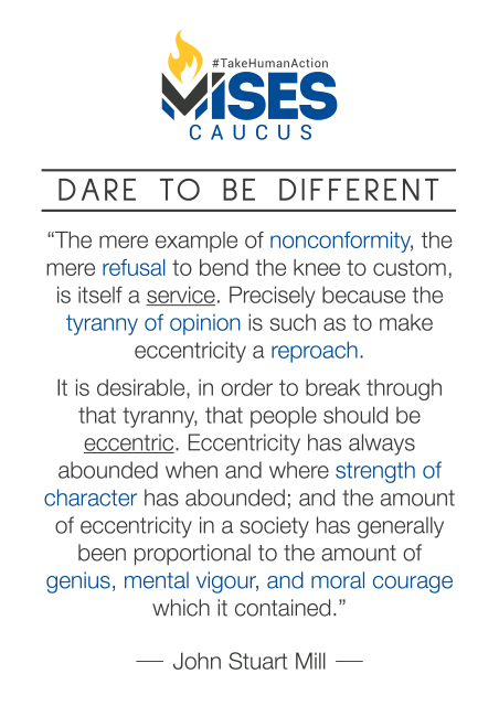 F1108: John Stuart Mill - Dare to be Different